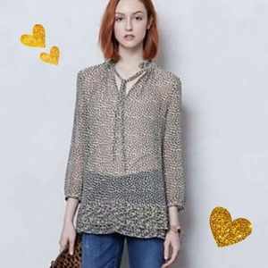 Anthropologie Portrait of a Girl Blouse